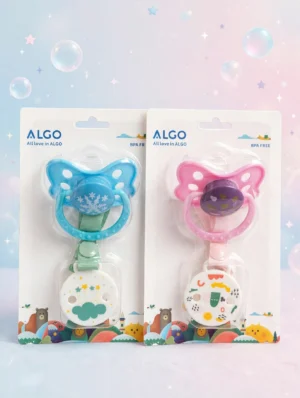 ALGO Baby Pacifier With Clip
