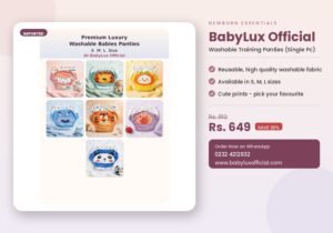 Premium Luxury RE-Useable Baby Panties