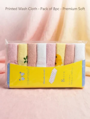 Premium Baby Washcloth — Pack of 8