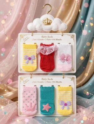 New Born Princes Fancy Socks