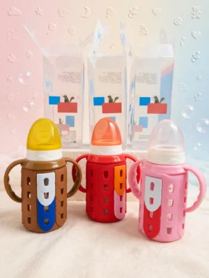 Pastel Baby Glass Feeder — 5 oz